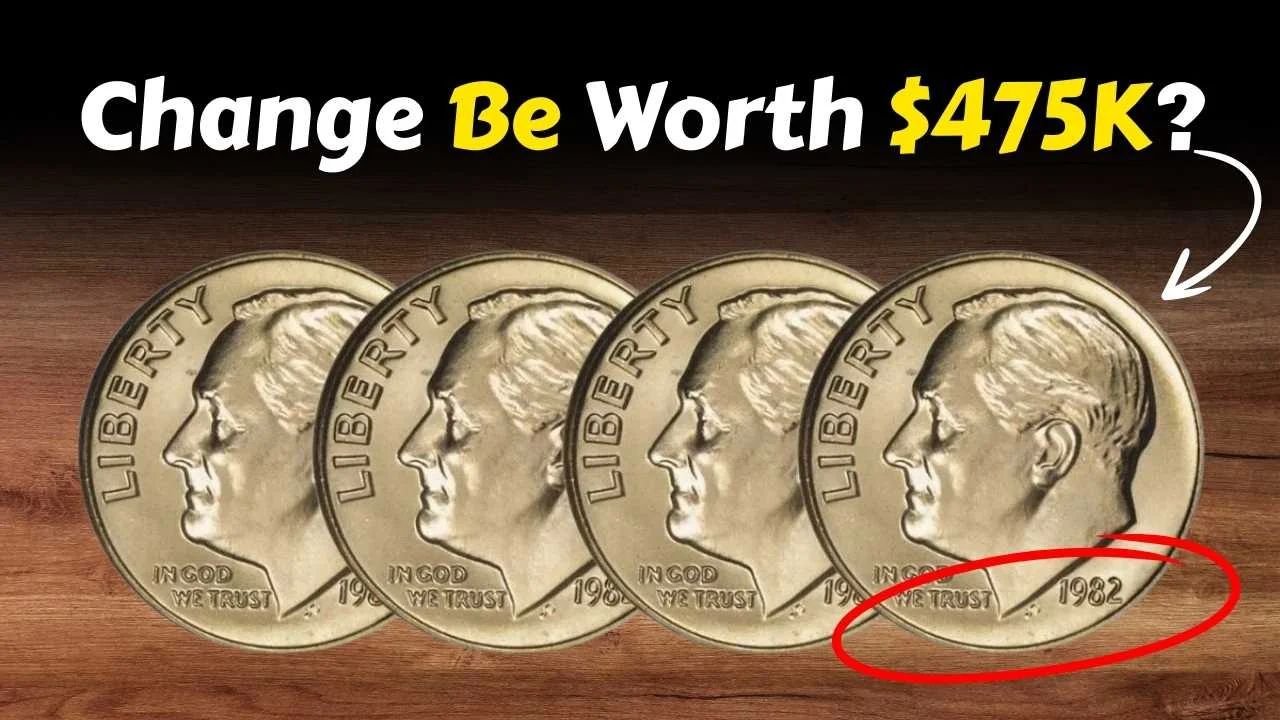 1982 No-Mint Roosevelt Dime Found Could Your Pocket Change Be Worth $475K