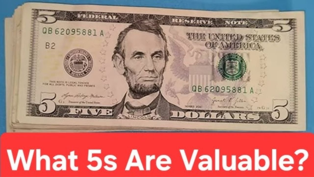 $5 Bill a Hidden Gem Worth $60000