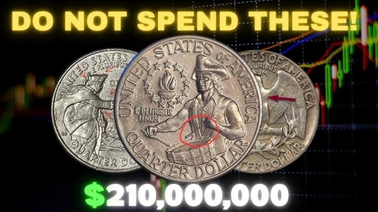 6 Rare 1976 Bicentennial Quarters